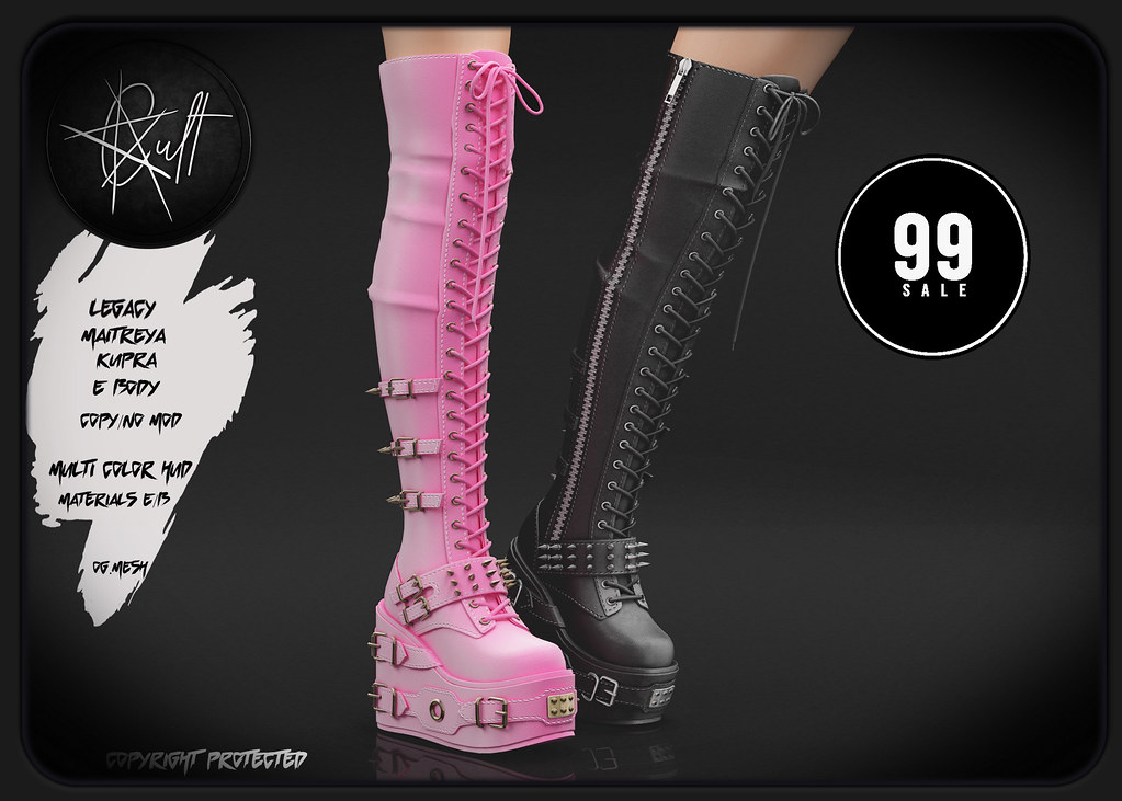 ⛧⛧ Tova Boots for The 99L Sale!!! ⛧⛧