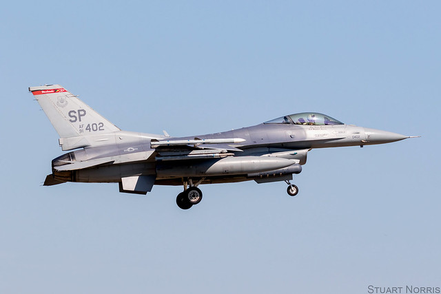 F-16CJ Fighting Falcon 91-0402 - 480th Fighter Squadron - Spangdahlem AB