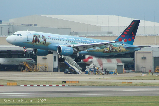 BRUSSELS AIRLINES A320 OO-SNE