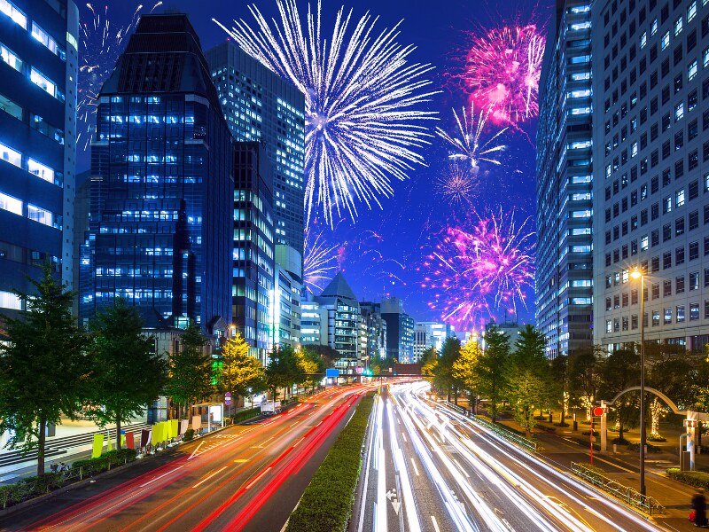 best places to spend New Years in Asia - Tokyo