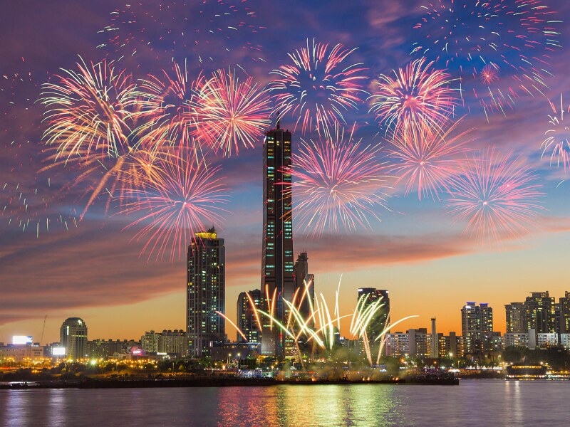 best places to spend New Years in Asia - Seoul