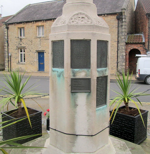 Name Plaques, War Memorial, Tadcaster