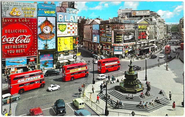 Piccadilly Circus Prior to 1966. And Lenny Bruce.