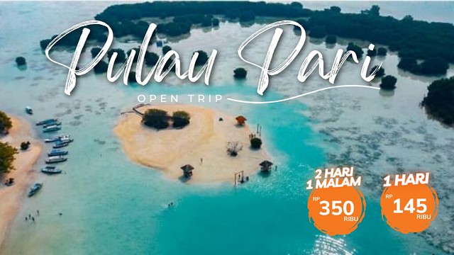 Open Trip Pulau Pari Satu Hari