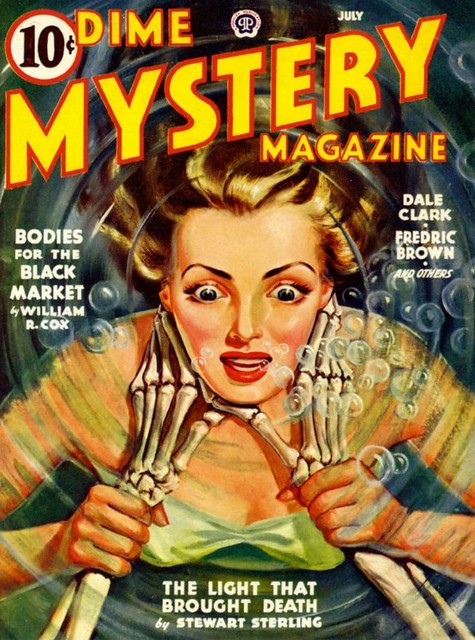 Dime Mystery Magazine / July 1943 (Vol. 29 #1)