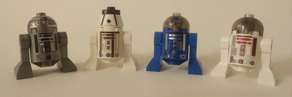 Custom Lego Star Wars minifigures - Imperial astromech droids