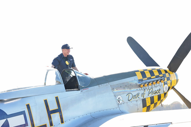 Dove of peace (North American P-51 Mustang)