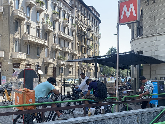 Immigrant workers in Milan