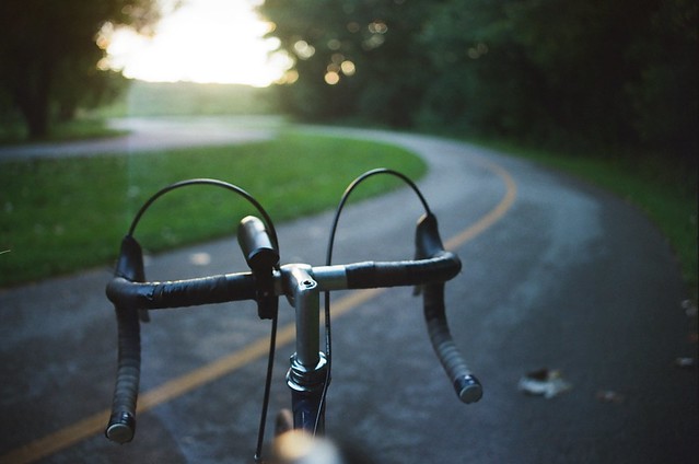 Summer sunset bike rides # 1