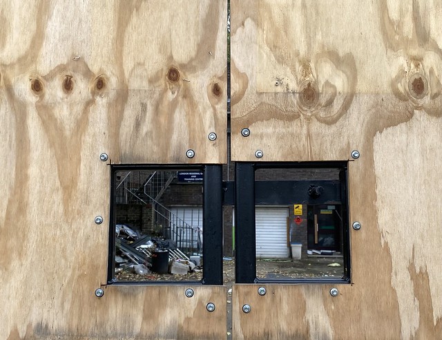 door of a building site (260/365)