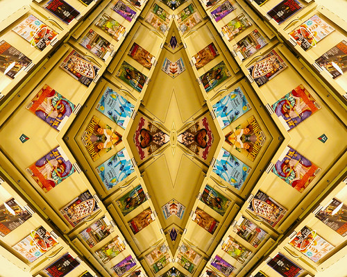 Library  Magazine Shelf Quadrant Kaleidoscope (12) | by Roger's quadrant kaleidoscopes