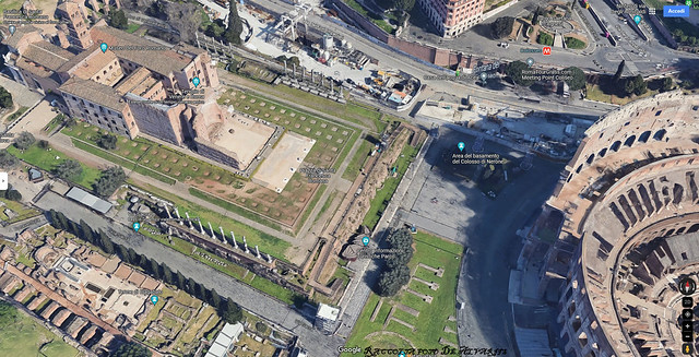 1780 2023  Colosseo e il Tempio di Venere, foto De Alvariis by Google Maps