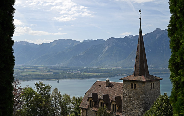 Glion, Vaud, Switzerland, Geneva Lake