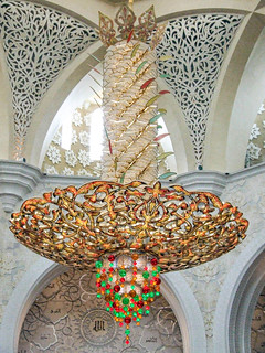Inside The Mosque - Chandelier