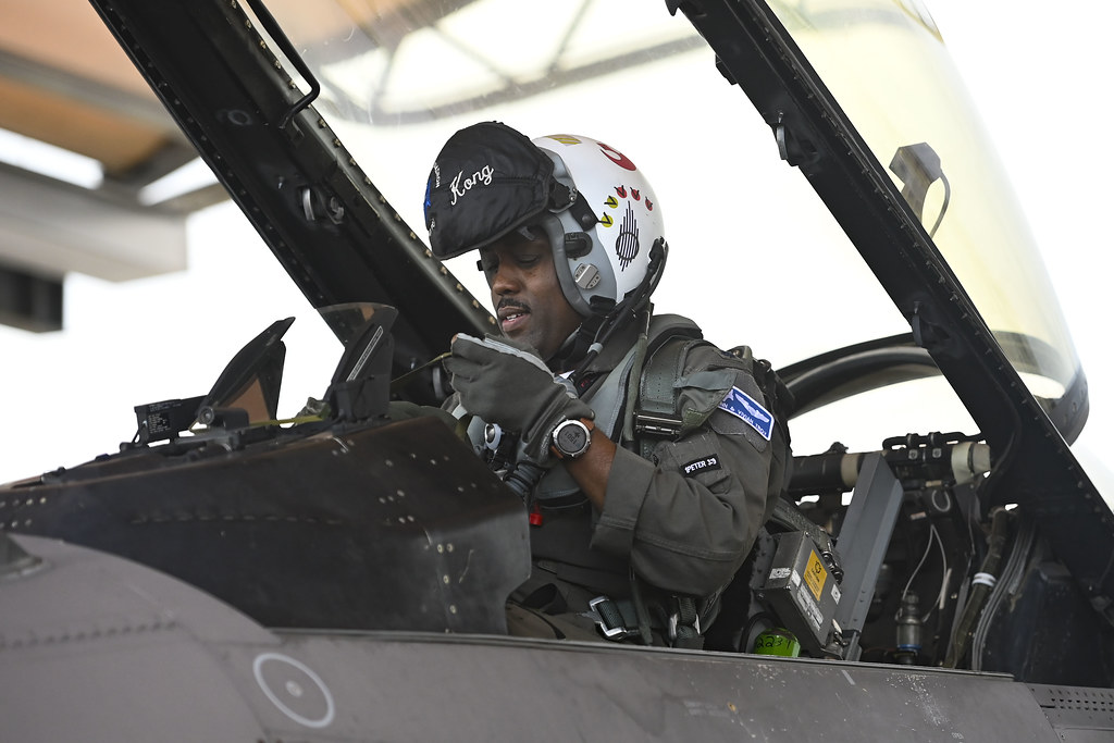 Lt. Col. Taj Troy F-16 fini-flight