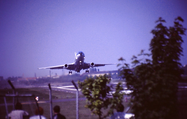 Berlin Flughafen Tempelhof THF 1989 KC-10 US Air Force
