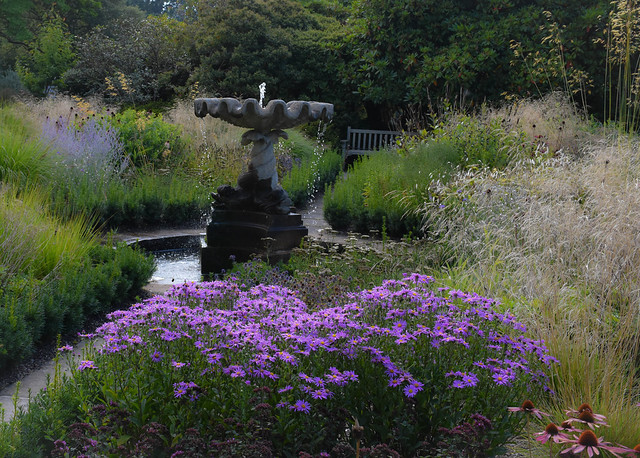 Tranquil garden / NT Bodnant Garden