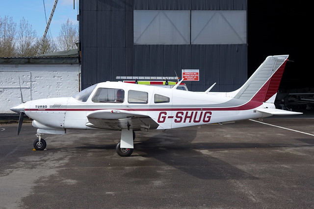 G-SHUG  -  Piper PA28R-201T Turbo Cherokee Arrow III c/n 28R-7703048  -  EGTR 11/3/18