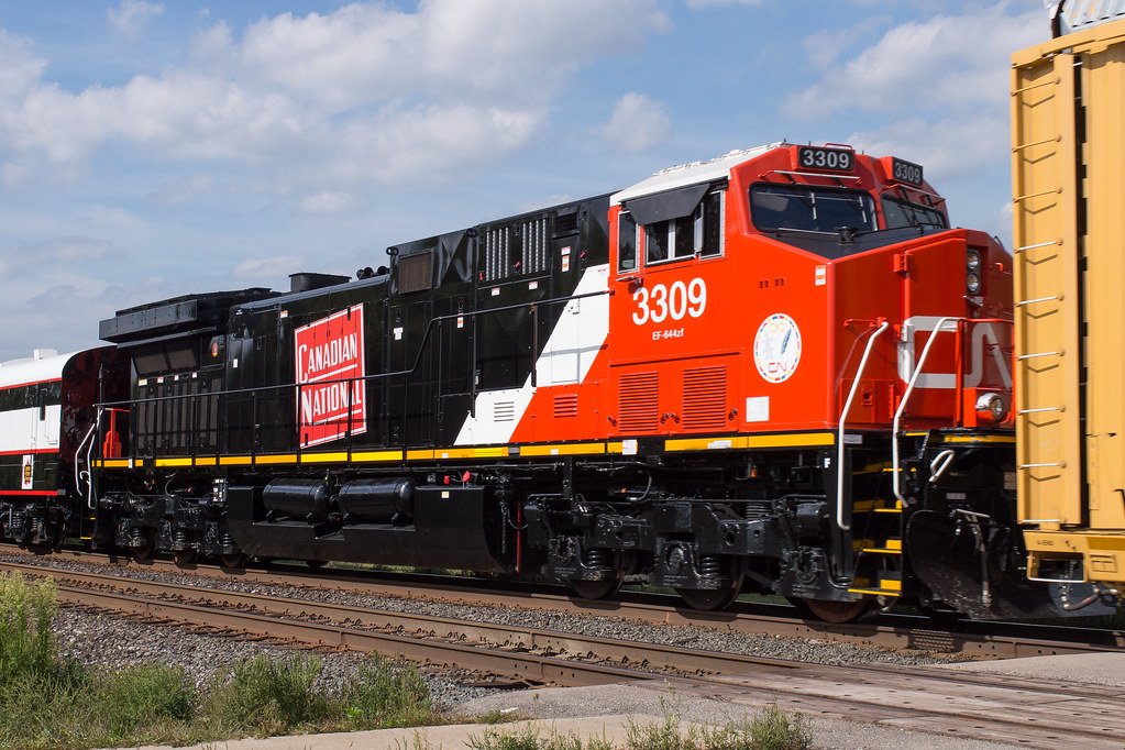 CN 3309 New Logo Roster | Fresh rebuild CN 3309 has become t… | Flickr
