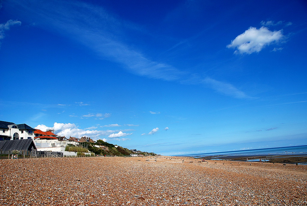 Bexhill Beach Can Sometimes Come Out of the Blue!