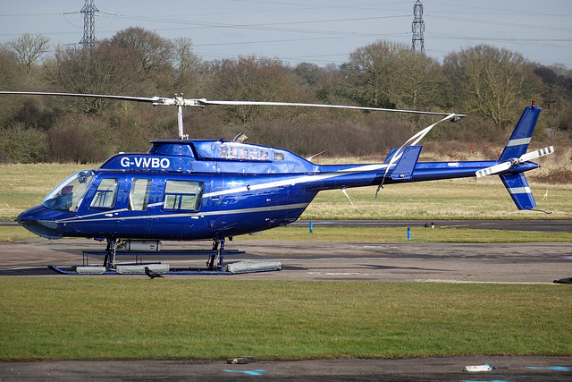 G-VVBO  -  Bell 206-L3 LongRanger c/n 51284  -  EGTR 11/3/18