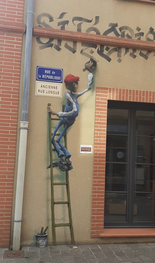 Street Art à Lombez. | Anne HALBERT | Flickr
