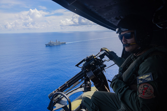 Marine Medium Tiltrotor Squadron 265 Conducts Air Defense Drills