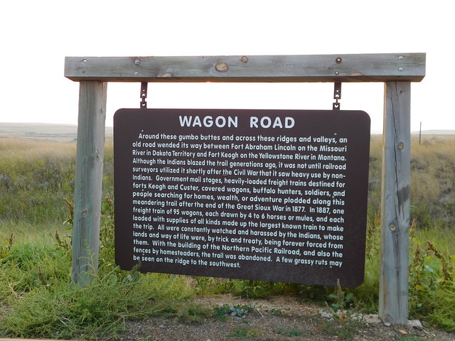 Wagon Road Historic Sign