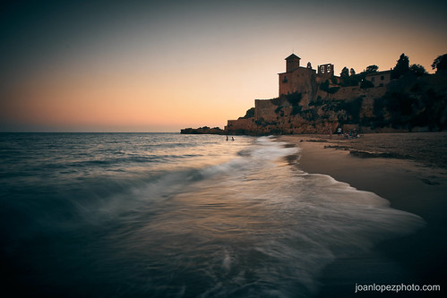 Ancient fortress over the seashore by joanlopezphoto, altafulla tarragona tarragonès tamarit tamaritbeach platjadetamarit castelldetamarit tamaritcastle c