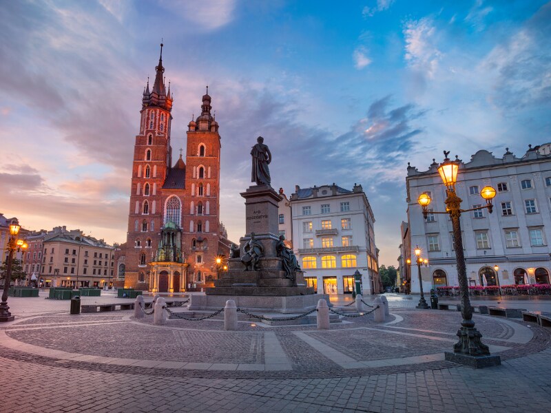 things to do in Krakow in winter - Main square (2)
