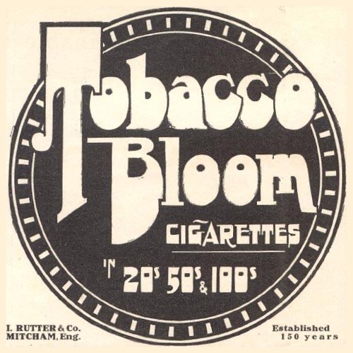 Tobacco Bloom - 1919c