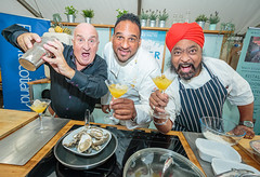Guest Chefs Massimo Lisi Michael Caines and Tony Singh