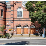 douglas street (900 block): st. andrew's presbyterian church ... at broughton street; a landmark red-brick structure in downtown victoria ... the cornerstone was laid in march 1889 and the building was dedicated in january 1890. 