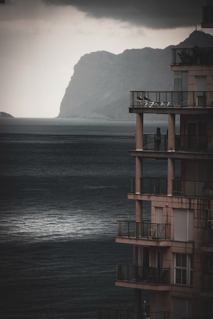 One minute before the storm, Calpe