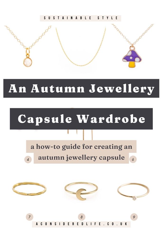 An Autumn Jewellery Capsule Wardrobe 2023