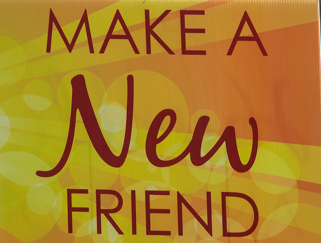 Sign Advice - Make a New Friend