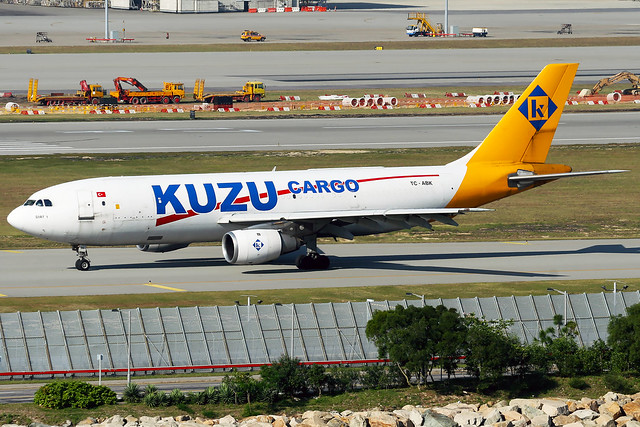 Kuzu Airlines Cargo | Airbus A300B4 | TC-ABK | Hong Kong International
