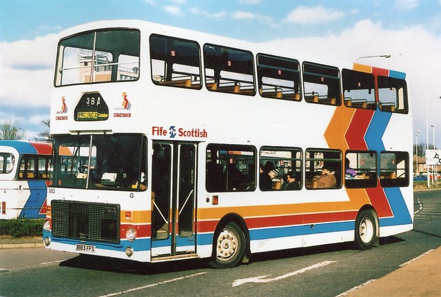 Stagecoach Fife Scottish Omnibuses . 983 B183FFS
