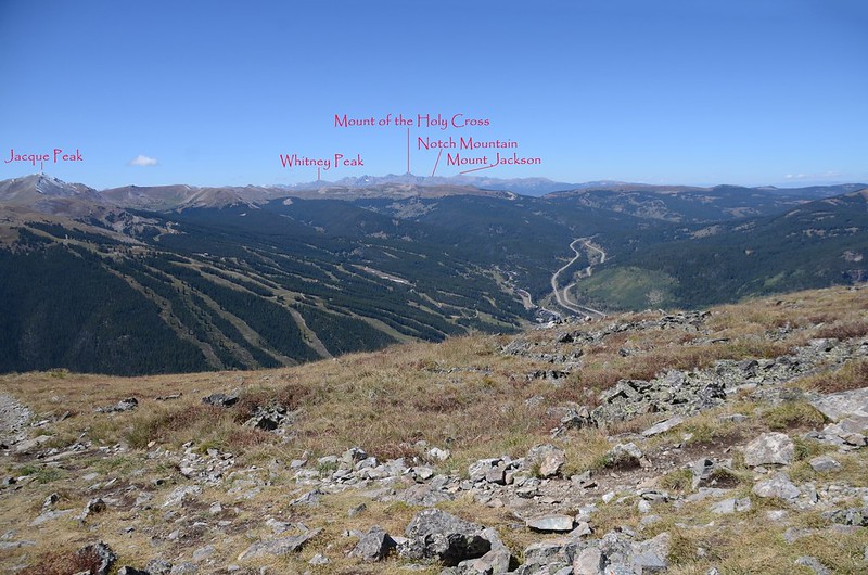 Looking West at mountains from Tenmile Range ridge (2)