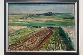 Alfred Partikel, Landschaft auf dem Fischland, 1923, Öl auf Leinwand