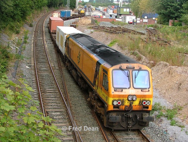 Irish Rail 201 at North Esk.