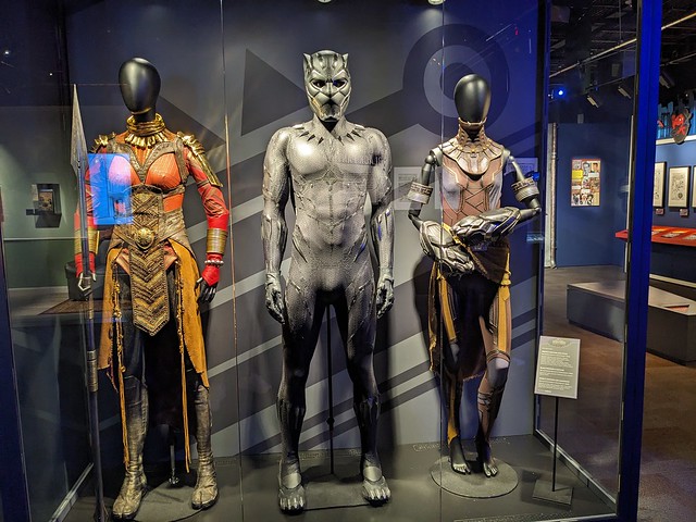 Black Panther Costume Trio