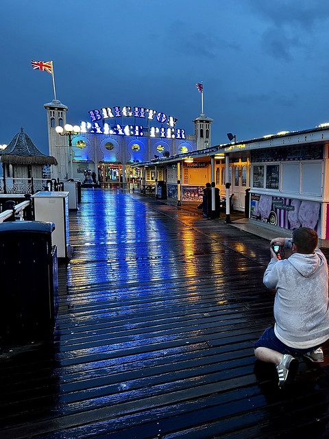 Brighton and Hove turns blue and white
