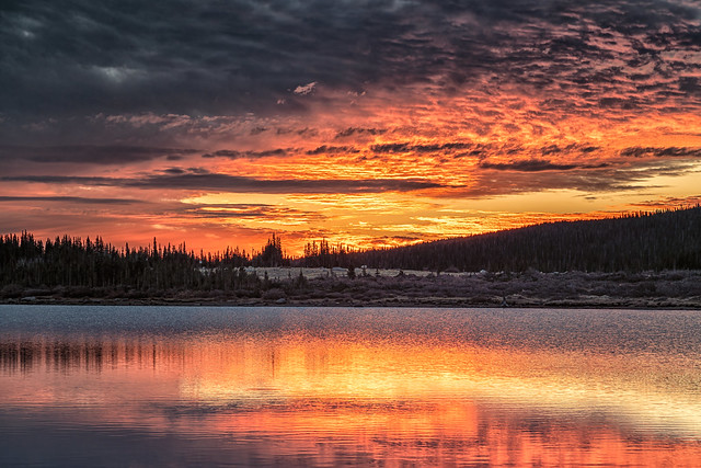 Sunrise, Brainard Lake