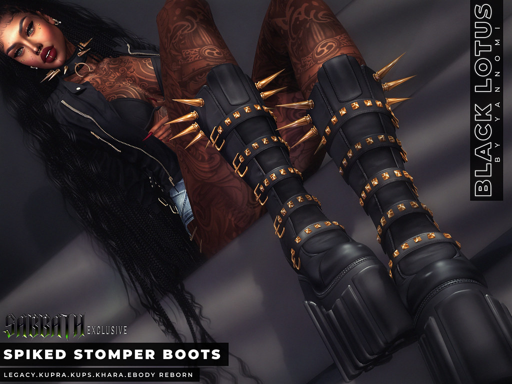 Black Lotus @Sabbath - stomper boots