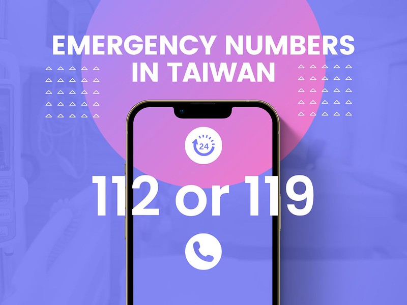 Emergency Numbers in Taiwan