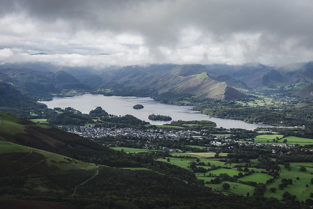Derwent Water from Skiddaw, The Lake District 2023 #12