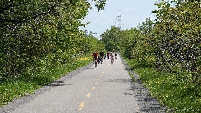 Corridor des Cheminots, piste cyclable, Québec, PQ, Canada - 06913