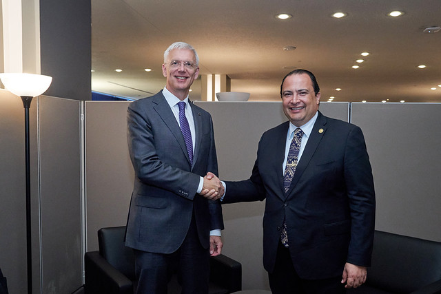 Latvijas un Gvatemalas ārlietu ministri paraksta ārlietu resoru Saprašanās memorandu