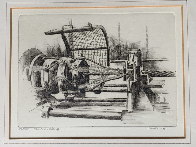 Ets - Staaldraadkabelfabriek Den Haan - Voorvormkop, door A. Wieringa (25-250)